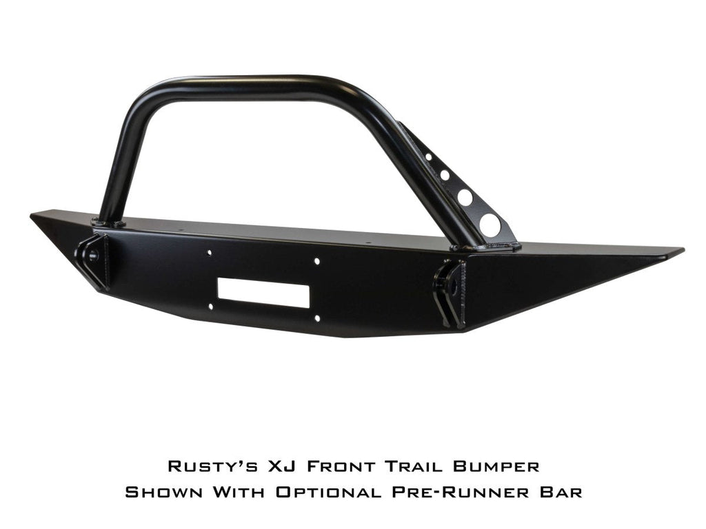Rusty's Off Road Products Rusty's XJ Cherokee Front and Rear Trail Bumper Package