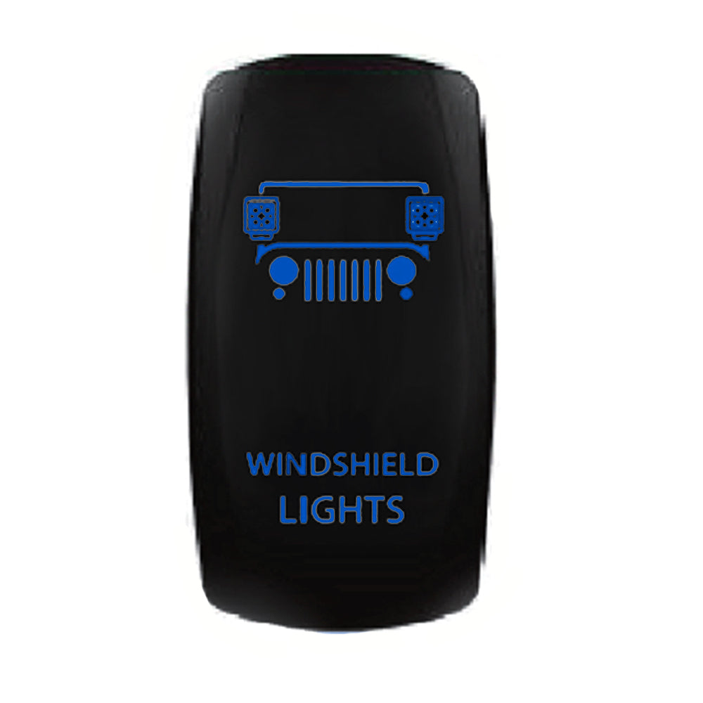 Quake LED Rocker Type Switch Give your vehicle's switches some style with Quake LED's Two-Way Rocker Switches - QW861