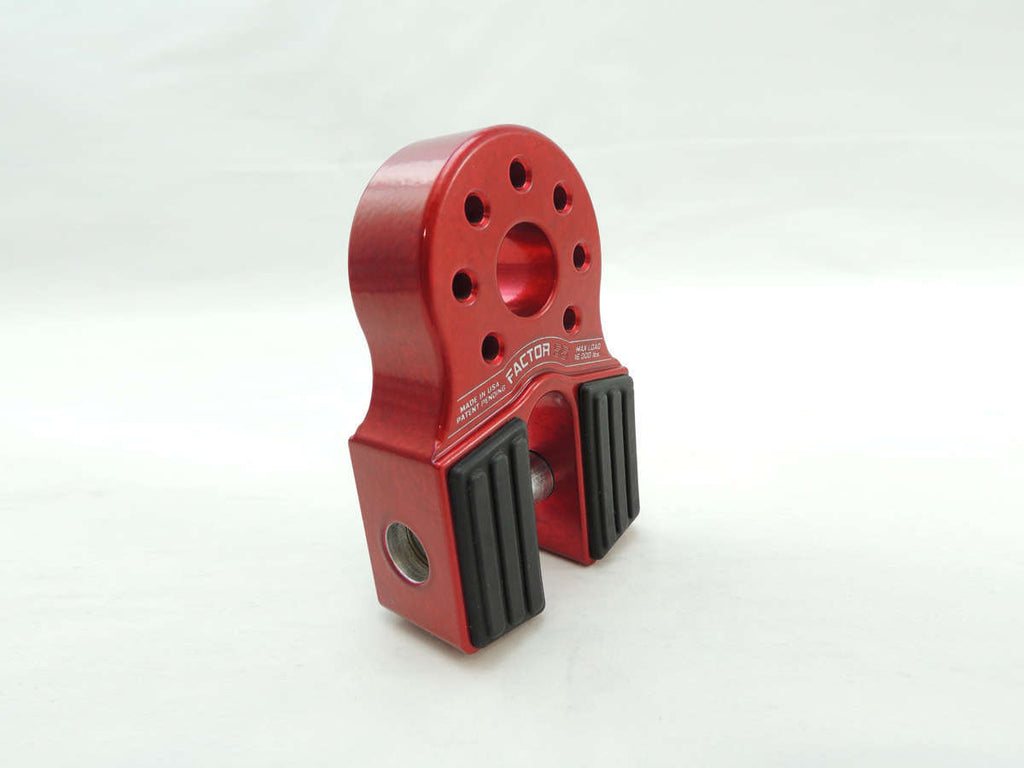 Factor 55 Winch Shackle FlatLink Winch Shackle Mount Assembly Red Factor 55 - 00050-01