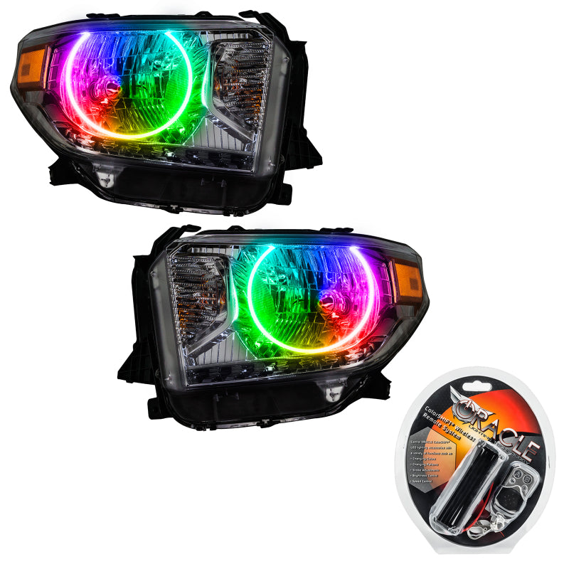ORACLE Lighting Headlights Oracle 14-17 Toyota Tundra SMD HL - ColorSHIFT SEE WARRANTY