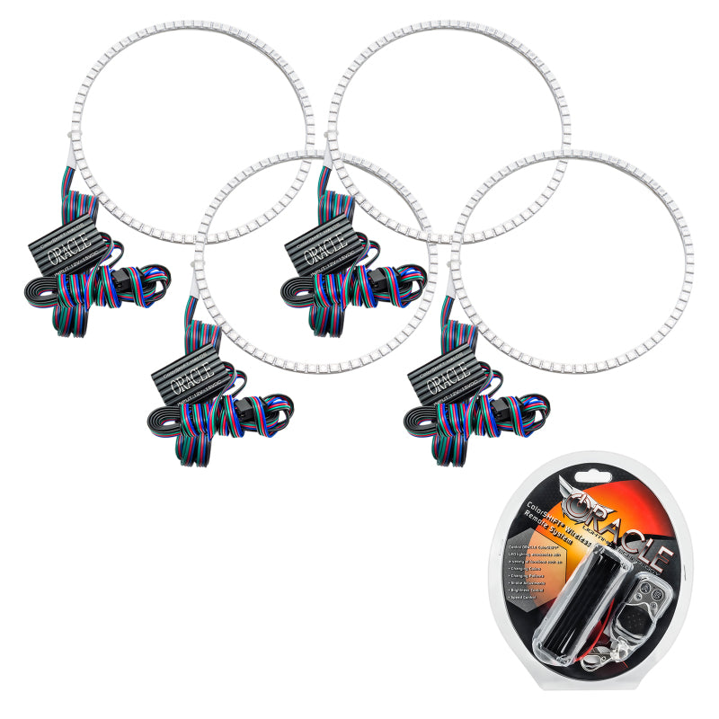 ORACLE Lighting Headlights Oracle Chrysler 300C 05-10 Halo Kit - ColorSHIFT w/ RF Controller SEE WARRANTY