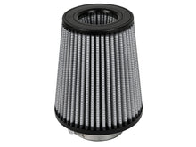 Load image into Gallery viewer, aFe Air Filters - Universal Fit aFe MagnumFLOW Pro DRY S Universal Air Filter 3in F / 6in B / 4.5in T (Inv) / 7in H