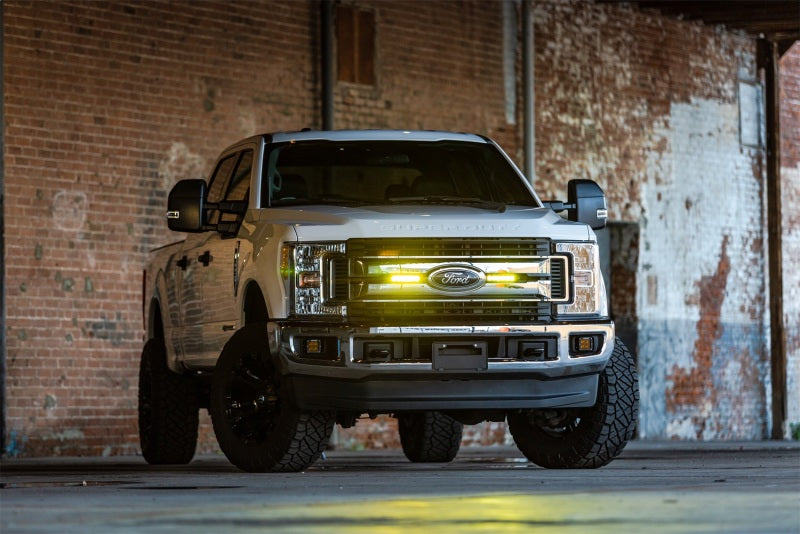 Rigid Industries Light Bars & Cubes Rigid Industries 6in SR-Series Pro Dot / SAE Fog Lights (Pair) - Selective Yellow