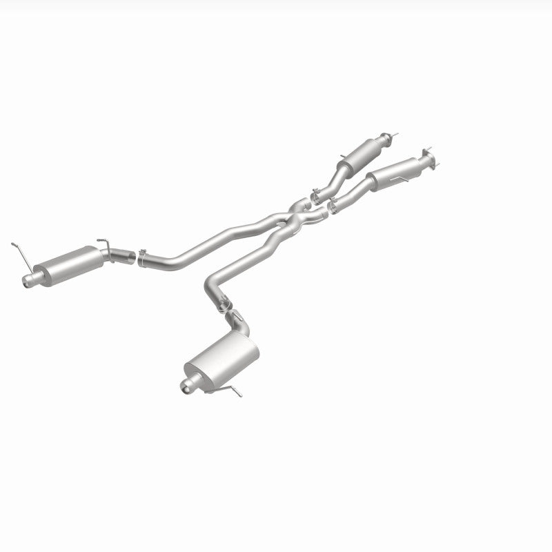 Magnaflow Catback MagnaFlow 12 Jeep Grand Cherokee V8 6.4L Dual Split Rear Exit Stainless Cat Back Performance Exhaust