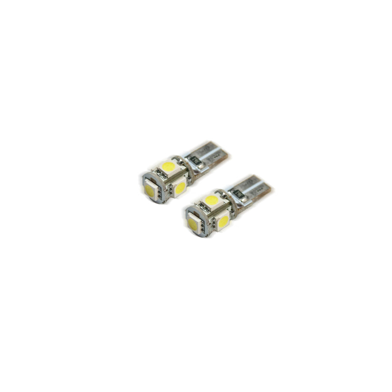 ORACLE Lighting Bulbs Oracle T10 5 LED 3 Chip SMD Bulbs (Pair) - Blue SEE WARRANTY