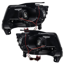 Load image into Gallery viewer, ORACLE Lighting Headlights Oracle 11-13 Jeep Grand Cherokee Pre-Assembled Halo Headlights (Non HID) Chrome - UV/Purple