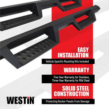 Load image into Gallery viewer, Westin/HDX 05-18 Toyota Tacoma Drop Nerf Step Bars - Textured Black