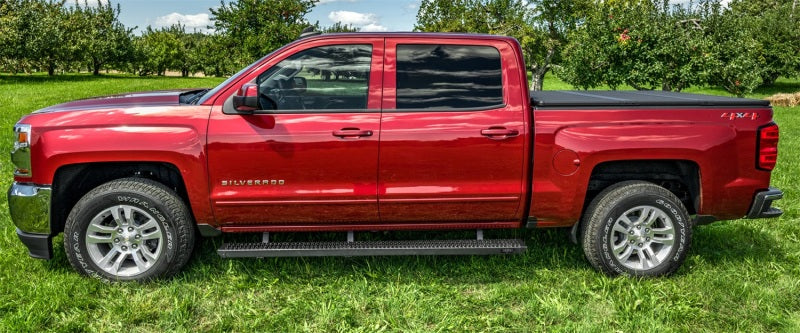 N-Fab Running Boards N-Fab Growler Fleet 15-19 Ford F-150 17-19 F-250/F-350 Superduty Reg Cab - Cab Length - Tex. Black