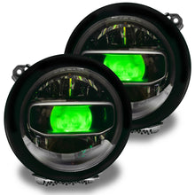 Load image into Gallery viewer, ORACLE Lighting Headlights Oracle Jeep Wrangler JL/Gladiator JT Projector Illumination Kit - w/o Controller SEE WARRANTY