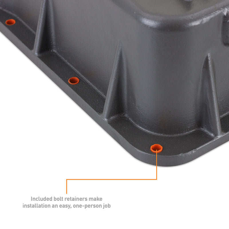 Mishimoto Transmission Pans Mishimoto 01-19 Duramax Allison A1000 Transmission Pan Cast GR