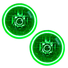 Load image into Gallery viewer, ORACLE Lighting Headlights Oracle Lighting 97-06 Jeep Wrangler TJ Pre-Assembled LED Halo Headlights -Green SEE WARRANTY