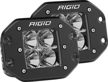 Load image into Gallery viewer, Rigid Industries Light Bars &amp; Cubes Rigid Industries Dually - Flush Mount - Flood - Set of 2
