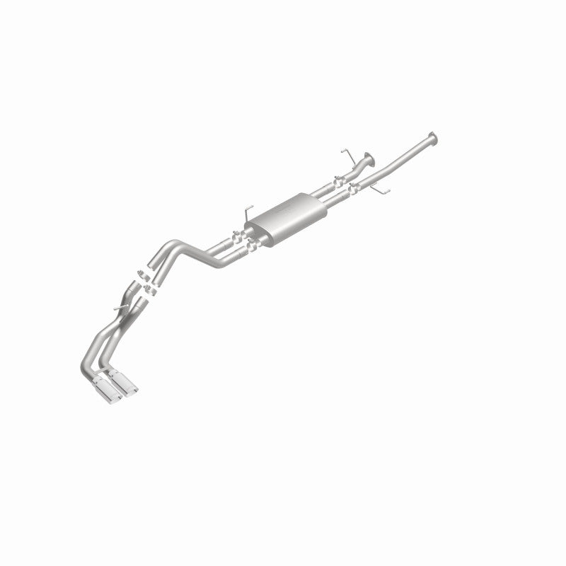 Magnaflow Catback MagnaFlow 14 Toyota Tundra V8 4.6L/5.7L Stainless C/b Exhaust Dual same side pass. rear tire