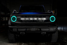 Load image into Gallery viewer, ORACLE Lighting Headlights Oracle 2021 Ford Bronco Base Headlight LED Halo Kit - ColorSHIFT - w/ RF Controller SEE WARRANTY