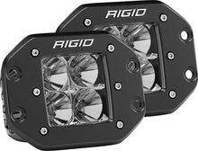Load image into Gallery viewer, Rigid Industries Light Bars &amp; Cubes Rigid Industries Dually - Flush Mount - Flood - Set of 2