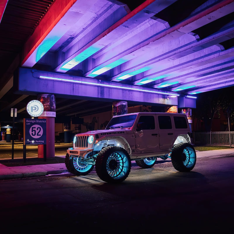 ORACLE Lighting Light Strip LED Oracle LED Illuminated Wheel Rings - ColorSHIFT Dynamic - ColorSHIFT - Dynamic SEE WARRANTY