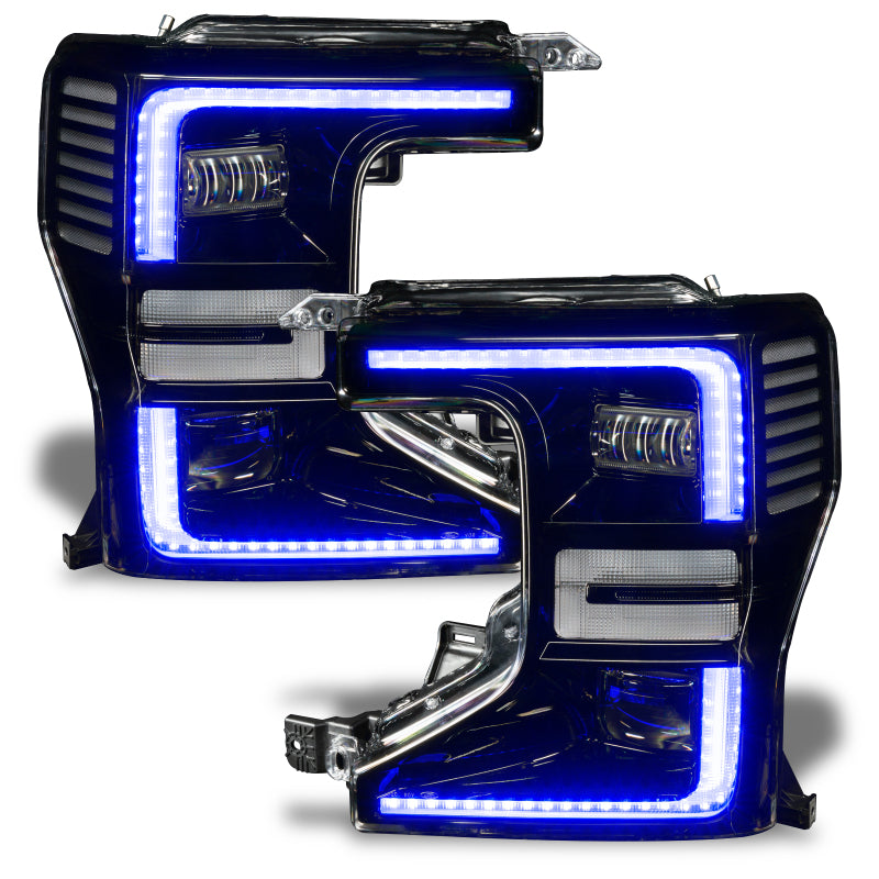 ORACLE Lighting Headlights Oracle 2022 Ford F250/350 Super Duty Dynamic ColorSHIFT Headlight DRL Kit w/Switchback SEE WARRANTY