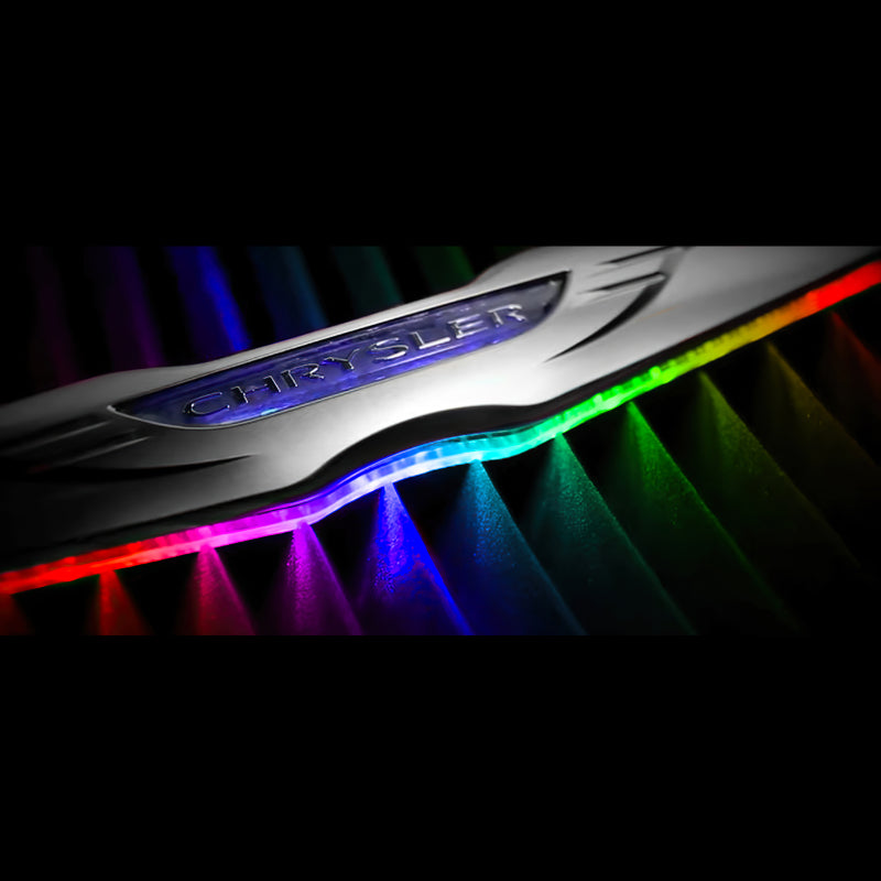 ORACLE Lighting Light Accessories and Wiring Oracle Chrysler Illuminated LED Sleek Wing - RGB ColorSHIFT SEE WARRANTY