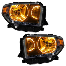 Load image into Gallery viewer, ORACLE Lighting Headlights Oracle 14-17 Toyota Tundra SMD HL - Dual Halo Kit - ColorSHIFT w/ BC1 Controller