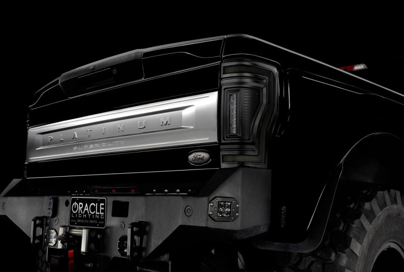 ORACLE Lighting Tail Lights Oracle Lighting 17-22 Ford F-250/350 (Black Series) Flush Mount LED Tail Lights SEE WARRANTY