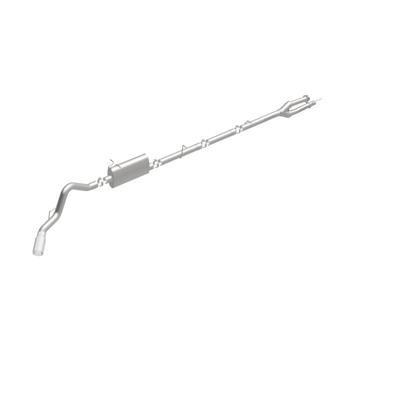 Magnaflow Catback MagnaFlow Sys C/B 11-15 Ford Super Duty F250 6.2L EC CC, SS 3.5in Single Rear Pass Side Ext 5in Tip