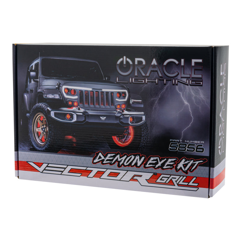 ORACLE Lighting Headlights Oracle VECTOR Grille Demon Eye Projector Conversion Kit - ColorSHIFT w/o Controller SEE WARRANTY