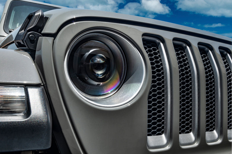 ORACLE Lighting Headlights Oracle Oculus Bi-LED Projector Headlights for Jeep JL/Gladiator JT - Matte Blk - 5500K SEE WARRANTY
