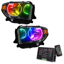 Load image into Gallery viewer, ORACLE Lighting Headlights Oracle 14-17 Toyota Tundra SMD HL - Dual Halo Kit - ColorSHIFT w/ 2.0 Controller SEE WARRANTY