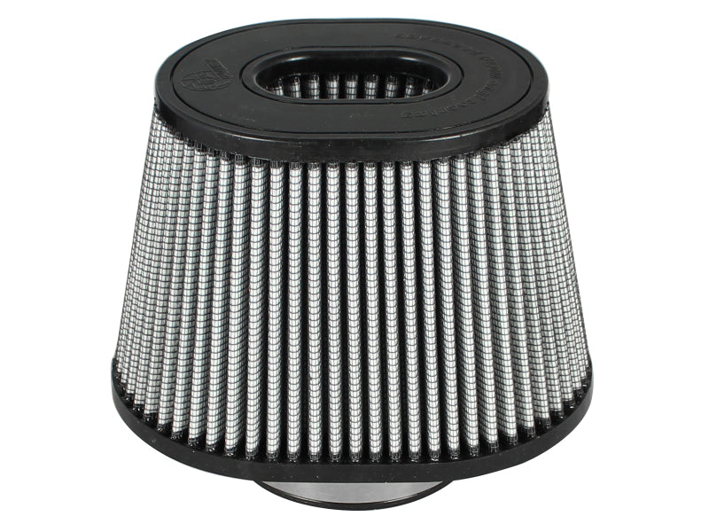 aFe Air Filters - Universal Fit aFe MagnumFLOW Pro Dry S Air Filters 4F x (9x6-1/2)B x (6-3/4x5-1/2)T (INV) x 6-1/8 H in