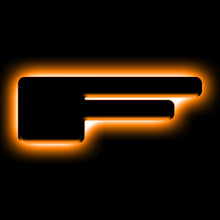 Load image into Gallery viewer, ORACLE Lighting Light Accessories and Wiring ORACLE Lighting Universal Illuminated LED Letter Badges - Matte Blk Surface Finish - F SEE WARRANTY