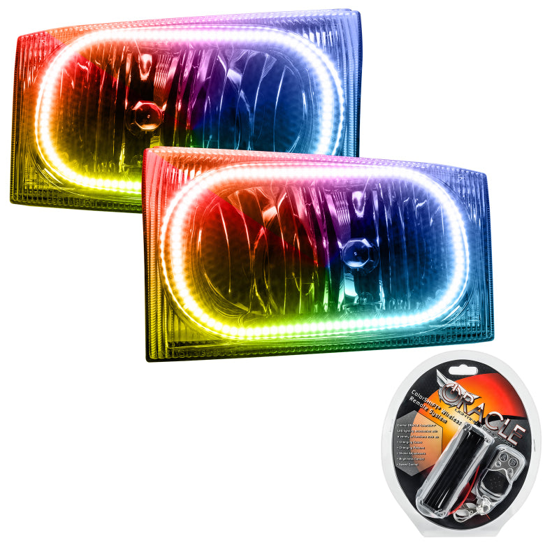 ORACLE Lighting Headlights Oracle 99-04 Ford F250 LED HL - ColorSHIFT SEE WARRANTY