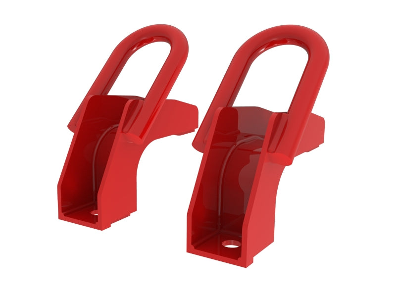 aFe Other Body Components aFe Front Tow Hook Red 2022 Toyota Tundra 3.5L V6