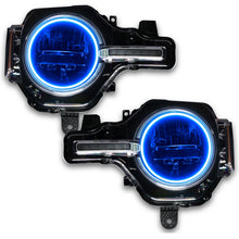 Load image into Gallery viewer, ORACLE Lighting Headlights Oracle 2021 Ford Bronco Base Headlight LED Halo Kit - ColorSHIFT - w/o Controller SEE WARRANTY