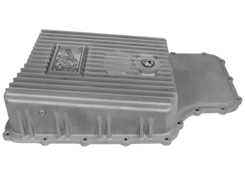 aFe Diff Covers afe Transmission Pan (Raw); Ford Trucks 6R140 11-14 V8-6.7L (td)