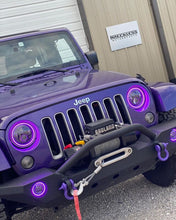 Load image into Gallery viewer, ORACLE Lighting Headlights Oracle 7in High Powered LED Headlights - Black Bezel - Dynamic - Dynamic SEE WARRANTY
