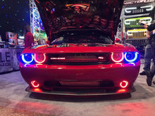 Load image into Gallery viewer, ORACLE Lighting Fog Lights Oracle 0814 Dodge Challenger Dynamic Surface Mount Headlight/Fog Light Halo Kit COMBO  SEE WARRANTY