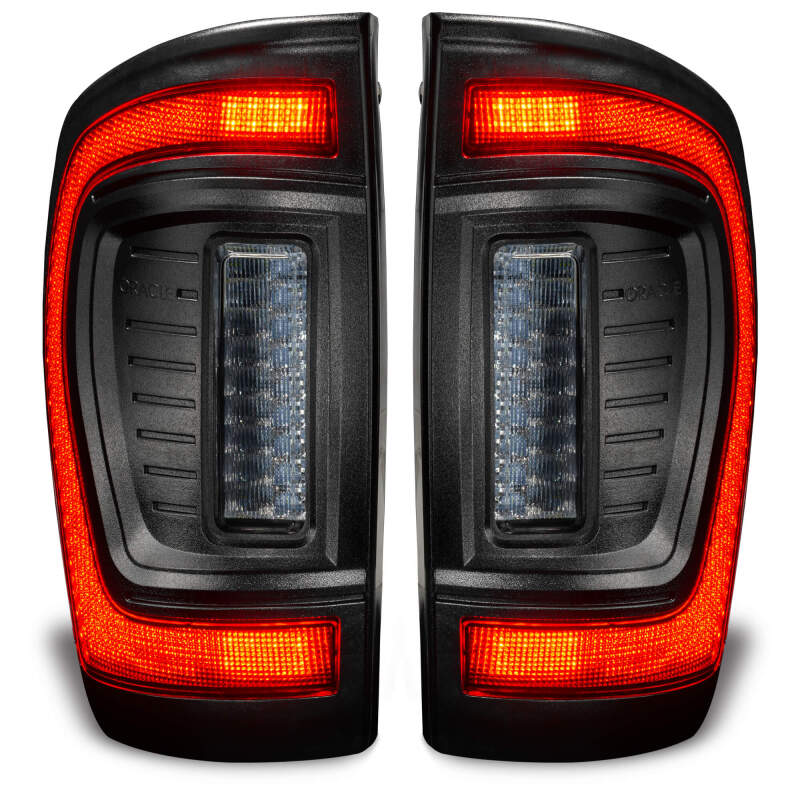 ORACLE Lighting Tail Lights Oracle Lighting 2016-2023 Gen 3 Toyota Tacoma Flush Style LED Tail Lights SEE WARRANTY