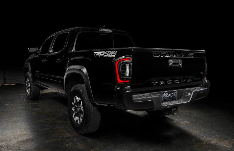 ORACLE Lighting Tail Lights Oracle Lighting 2016-2023 Gen 3 Toyota Tacoma Flush Style LED Tail Lights SEE WARRANTY