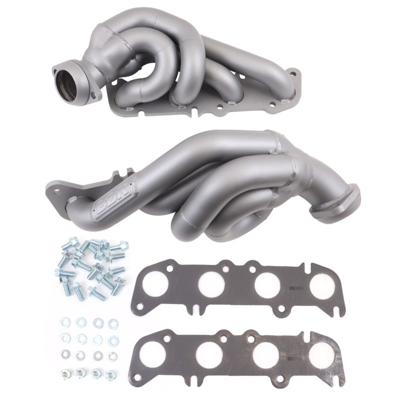 BBK Headers & Manifolds BBK 11-14 Ford F-150 Coyote 5.0 Shorty Tuned Length Exhaust Headers - 1-3/4in Titanium Ceramic