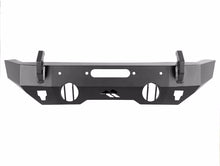 Load image into Gallery viewer, Rugged Ridge Bumpers - Steel Rugged Ridge HD Bumper Stubby Front 07-18 Jeep Wrangler JK 18-20 Jeep Wrangler JL 2020 JT