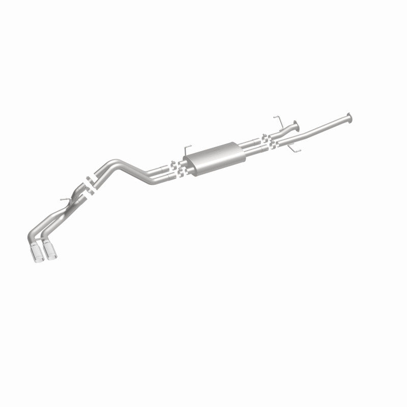 Magnaflow Catback MagnaFlow 14 Toyota Tundra V8 4.6L/5.7L Stainless C/b Exhaust Dual same side pass. rear tire