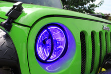 Load image into Gallery viewer, ORACLE Lighting Headlights Oracle 07-16 Jeep Wrangler JK SMD HL - ColorSHIFT w/ BC1 Controller SEE WARRANTY