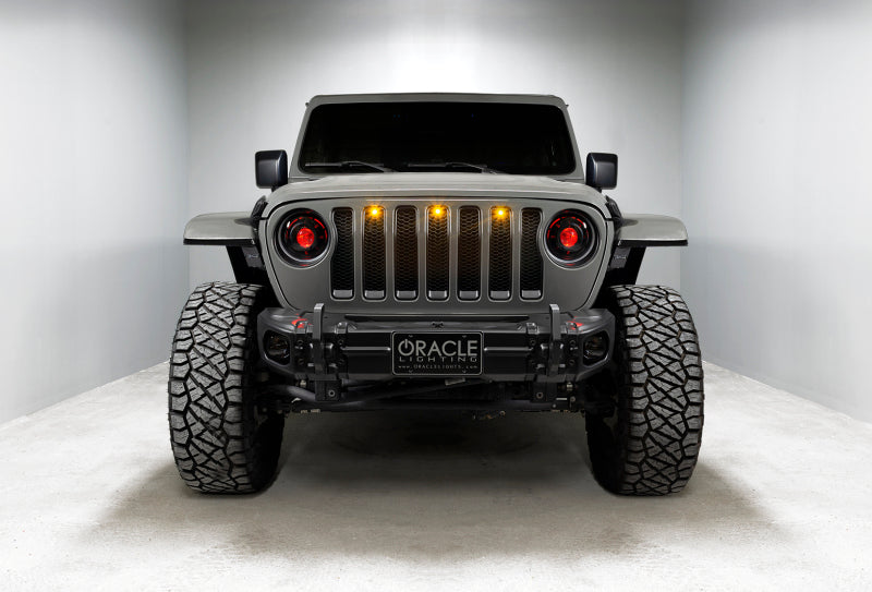 ORACLE Lighting Headlights Oracle Oculus Bi-LED Projector Headlights for Jeep JL/Gladiator JT - w/ BC1 Controller SEE WARRANTY