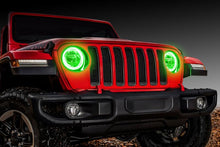 Load image into Gallery viewer, ORACLE Lighting Fog Lights ORACLE Lighting Jeep Wrangler JL/Gladiator JT LED Surface Mount Headlight Halo Kit SEE WARRANTY