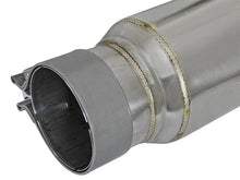 Load image into Gallery viewer, aFe X Pipes aFe MACH Force-Xp 304 Stainless Steel Resonator 2.5in Inlet/Outlet x 4in Dia x 15in Body x 19in L
