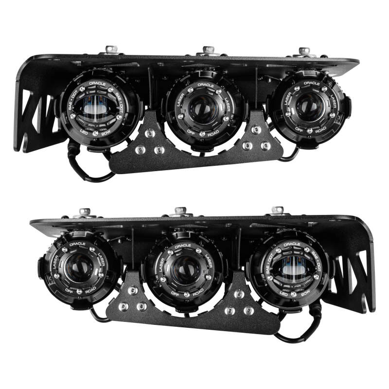 ORACLE Lighting Fog Lights Oracle Lighting 21-24 Ford Bronco Off Road Laser and LED Fog Light Kit for Steel Bumper SEE WARRANTY