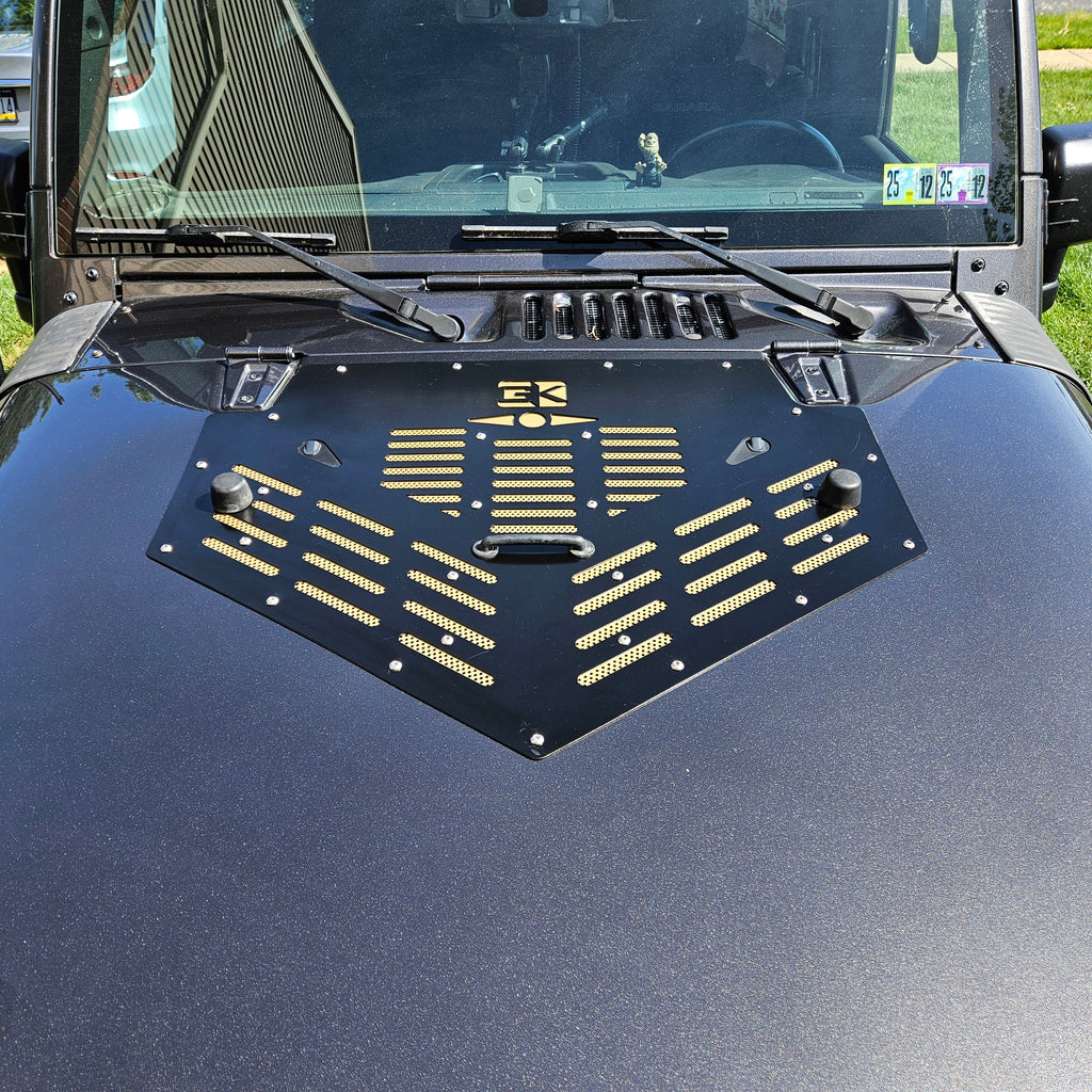 Hood Vent Kit for Jeep JK Wrangler