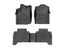Load image into Gallery viewer, WeatherTech Floor Mats - Rubber WT FloorLiner - Front - Blk