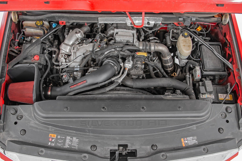 Rough Country Cold Air Intake 17-19 Chevy/GMC 2500HD 6.6L Cold Air Intake w/Pre-Filter Rough Country - 10478PF