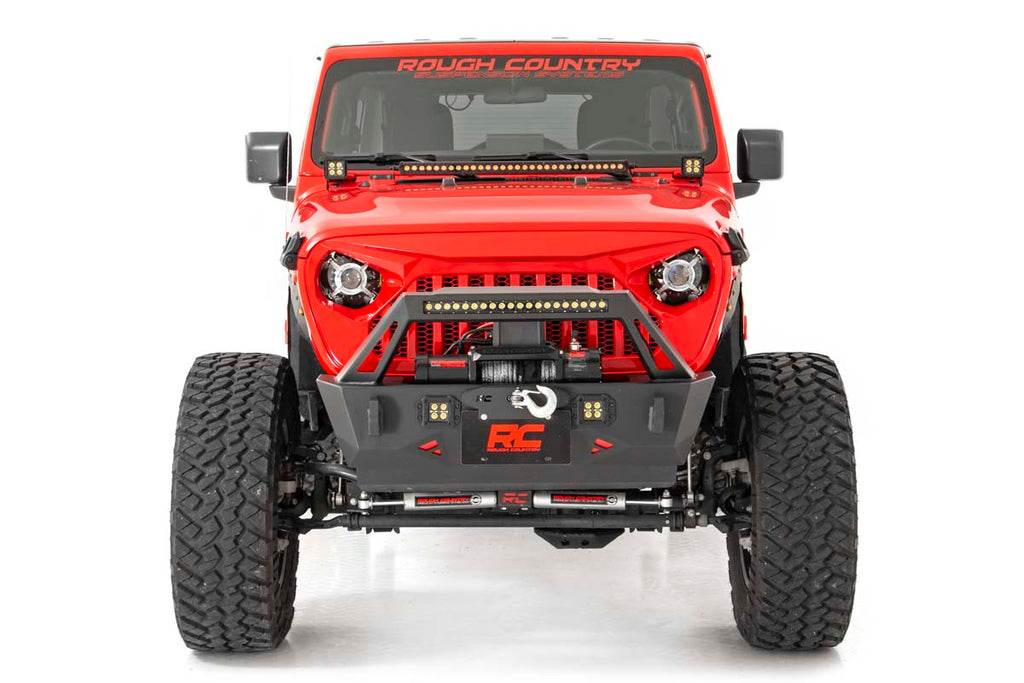 Jeep JL/Gladiator Angry Eyes Replacement Grille 2018-Pres Jeep JL 20-Up Gladiator Rough Country